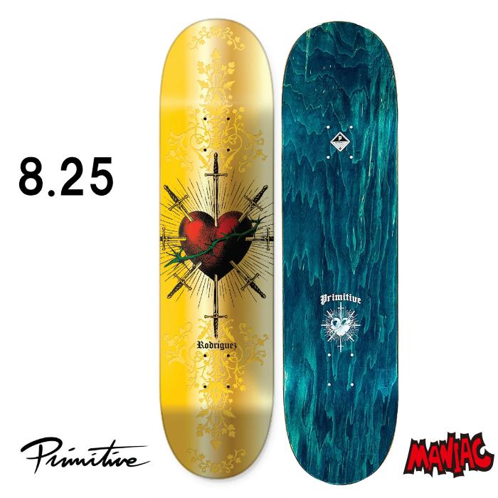 プリミティブ 8.25 板 PRIMITIVE プリミティブ スケートボード デッキ 8.0,8.25inch