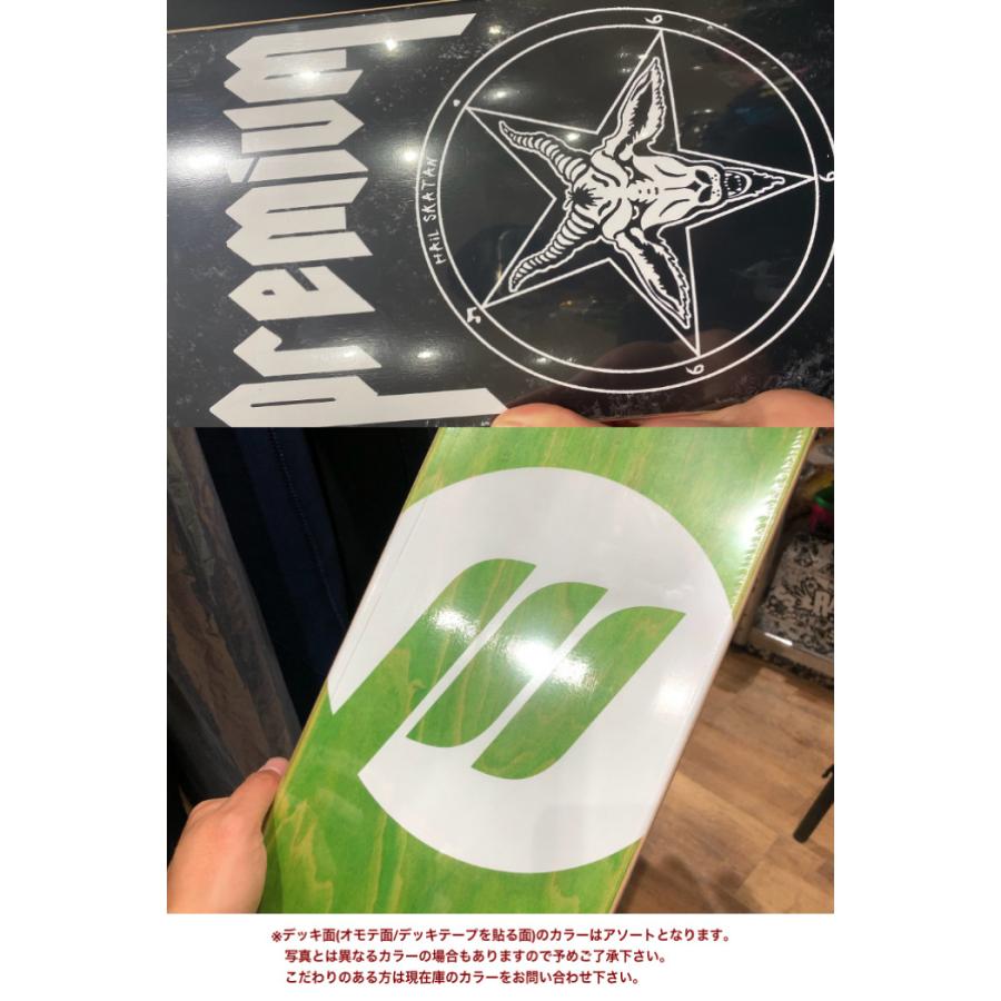 スケボー デッキ ７．７５ 単品 スケートボード プレミアム PREMIUM PENTAGRAM CLASSIC DECK ７．７５インチ ペンタグラム クラシック｜maniac｜04