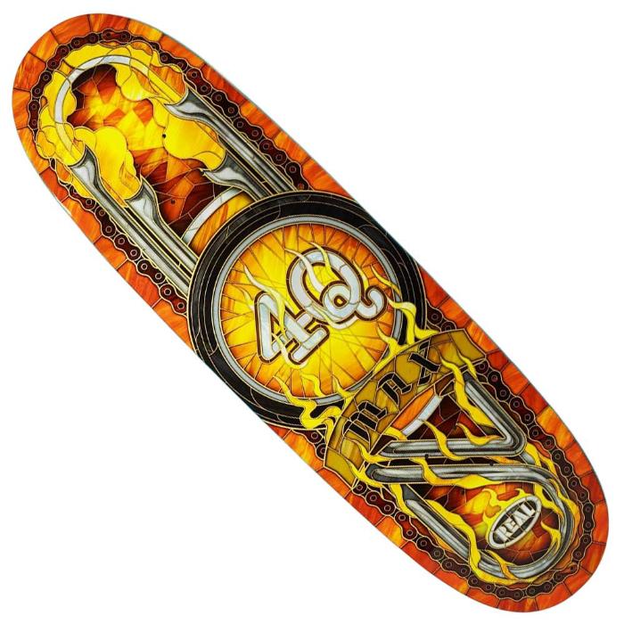 スケボー デッキ 単品 スケートボード REAL リアル MAX SCHAAF 4Q