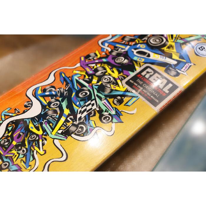スケートボード コンプリートセット REAL リアル OVAL TIE DYES