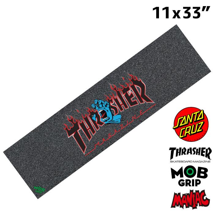 スケボー デッキテープ グリップテープ サンタクルズ モブグリップ スラッシャー MOBGRIP x SANTA CRUZ x