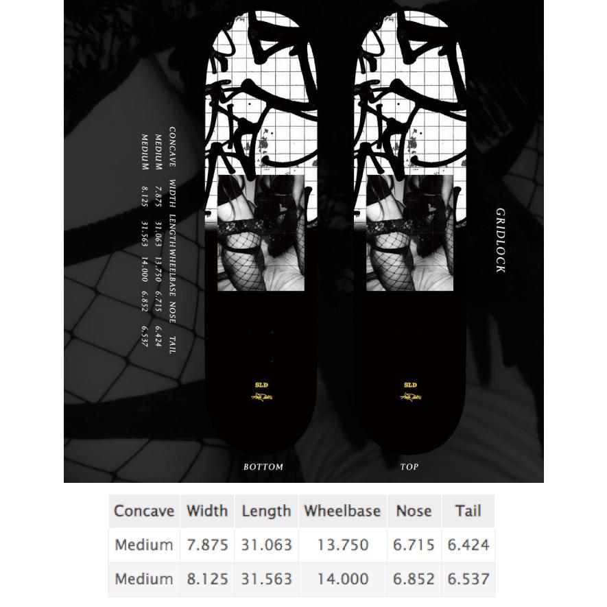 スケボー デッキ スケートボード エスエルディー SLD SKATEBOARD