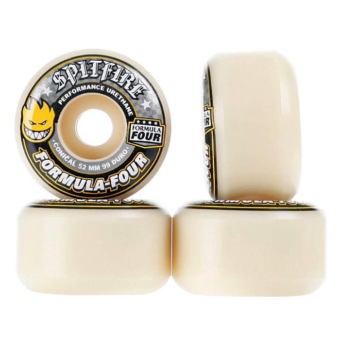 スケートボード ウィール スケボー SPITFIRE スピットファイヤー FORMULA FOUR (F4) CONICAL 99DURO 52mm 53mm 54mm 4個1セット｜maniac｜04