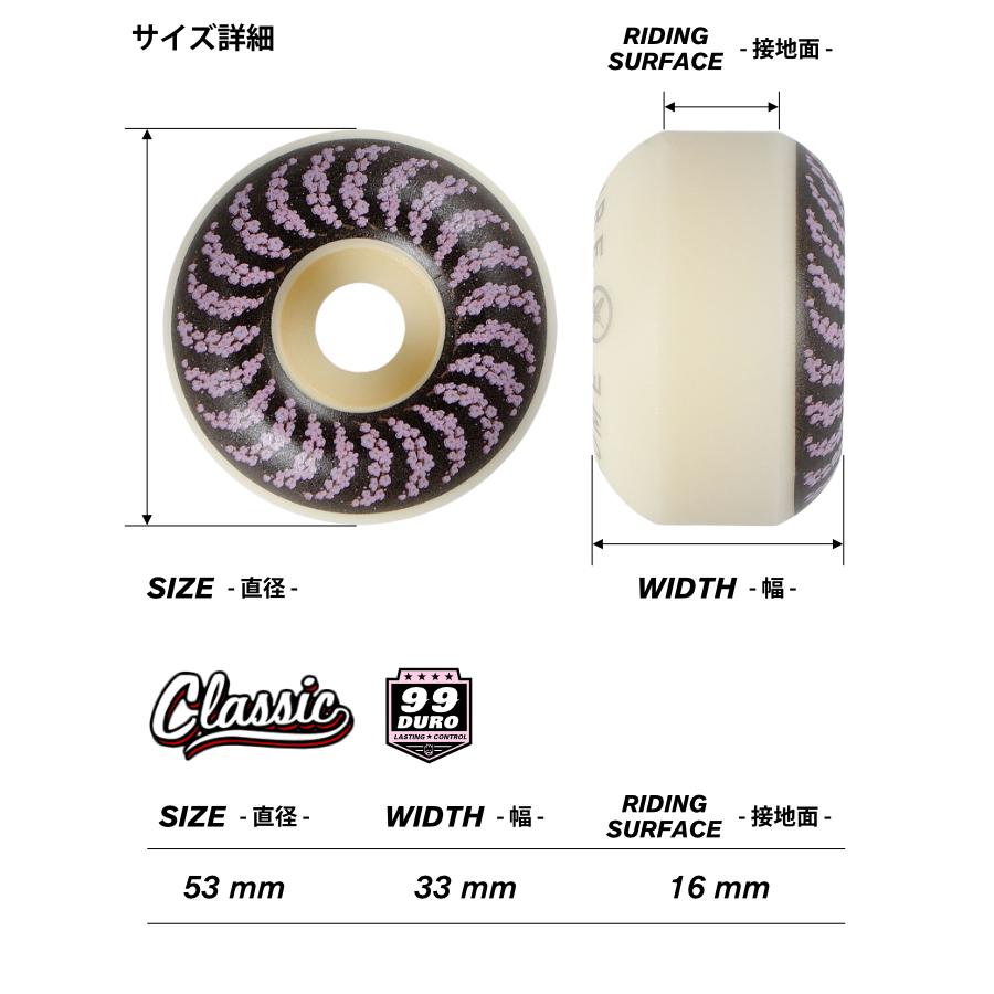 【廃盤品•堀米モデル】スピットファイア F4 YUTO HORIGOME PRO THUMBS UP] SPITFIRE - YUTO HORIGOME PRO WHEELS | VHSMAG