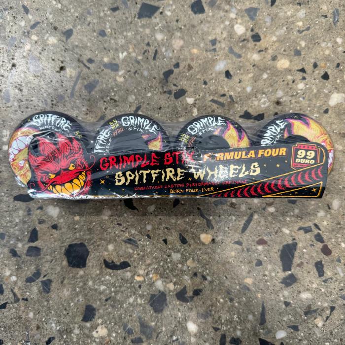 SPITFIRE WHEELS GRIMPLE STIX FORMULA FOUR (F4) LOCK IN FULL SPITFIRE WHEELS GRIMPLE STIX FORMULA FOUR (F4) LOCK IN FULL