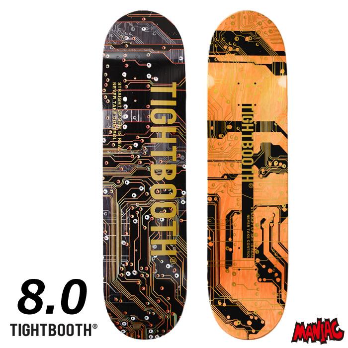 スケートボード TIGHTBOOTH DECK8.0 TIGHTBOOTH PRODUCTION タイトブース スケートボード デッキ
