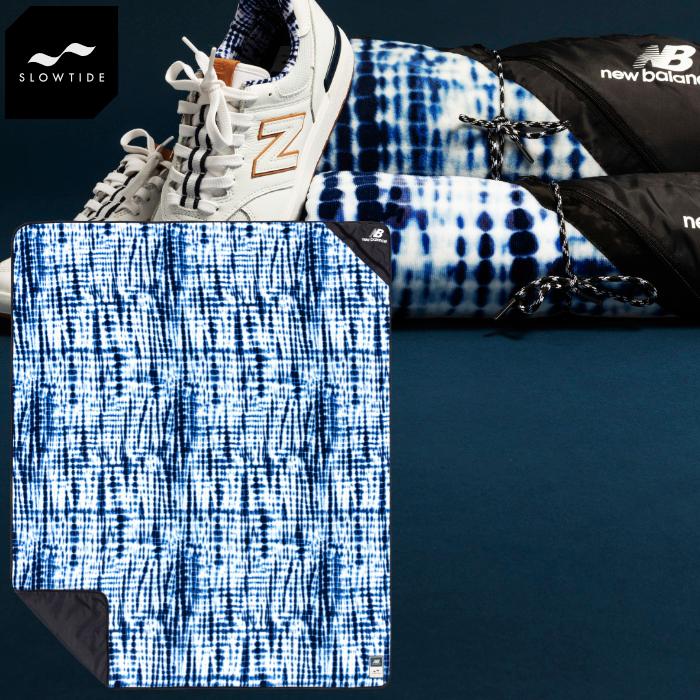 フリースブランケット SLOWTIDE スロウタイド スロータイド (ST-641) NEW BALANCE CAMP BLANKET ニューバランス キャンプブランケット｜maniac