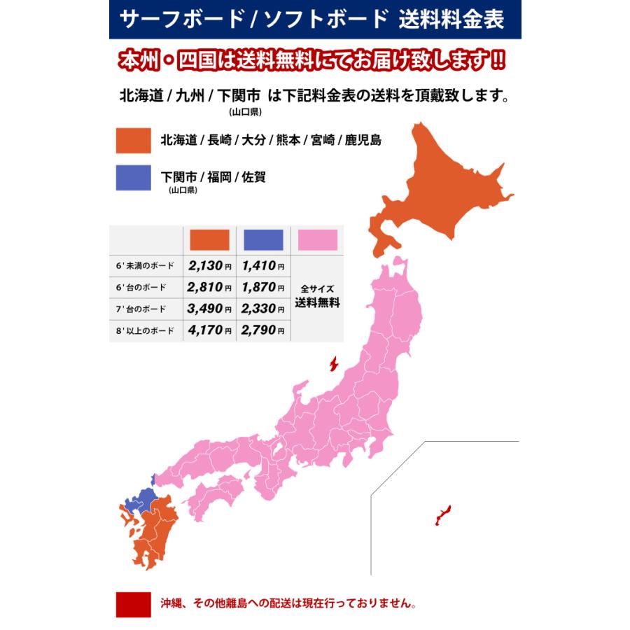 即日発送 ソフトボード サーフィン ソフテック Softech ROLLER ７’６” ローラー ミッドレングス | SOFTECH | 05