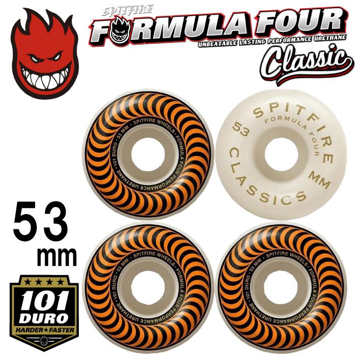 Spitfire Formula Four 101Duro ウィール 4個入り SPITFIRE WHEELS スピットファイア ウィール f4 52mm 101