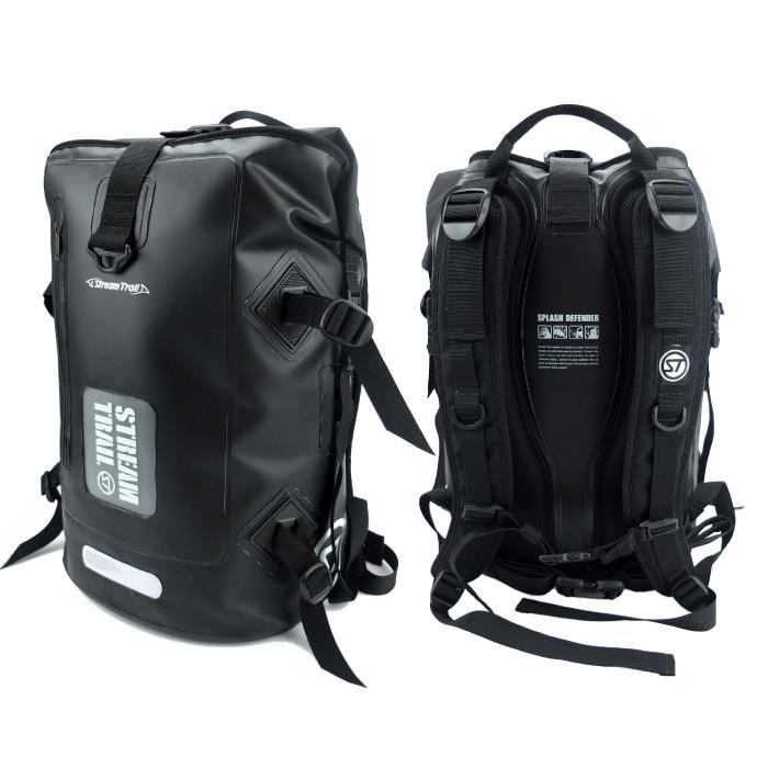 Stream Trail 防水バックパック ブラック　33L STREAM TRAIL（ストリームトレイル） 防水バッグ 防水リュック DRY
