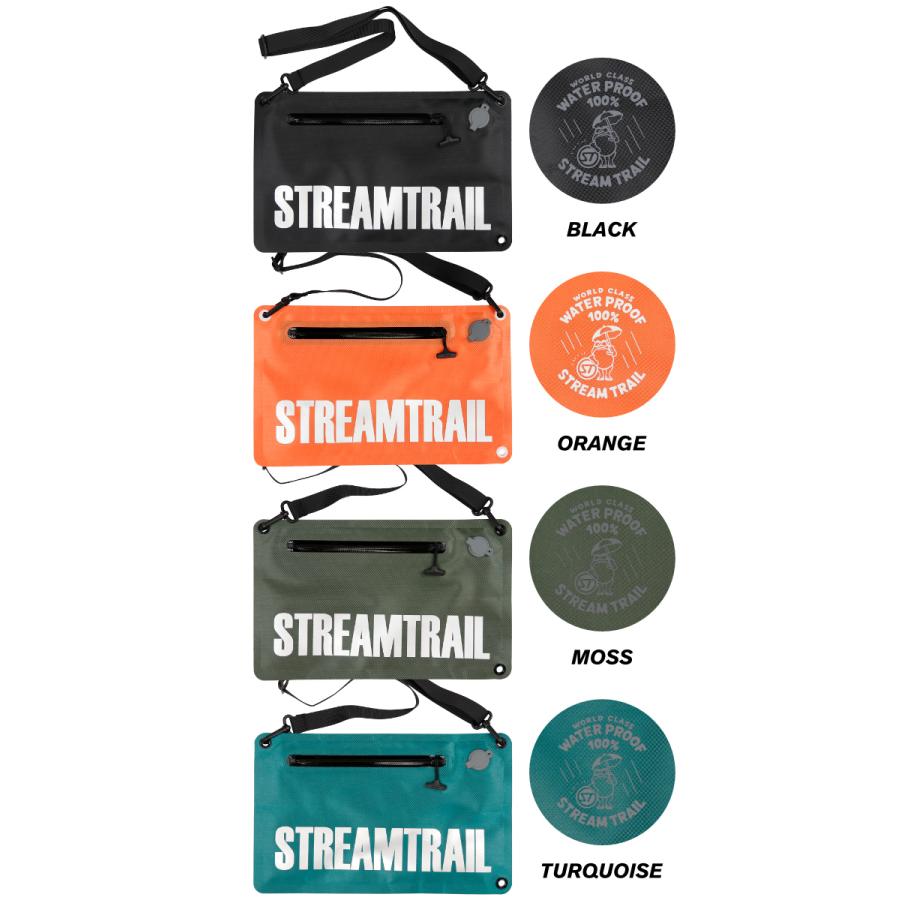 ストリームトレイル　新品未使用　防水バッグ　ウォータープルーフ STREAM TRAIL（ストリームトレイル） 防水バッグ ショルダーバッグ