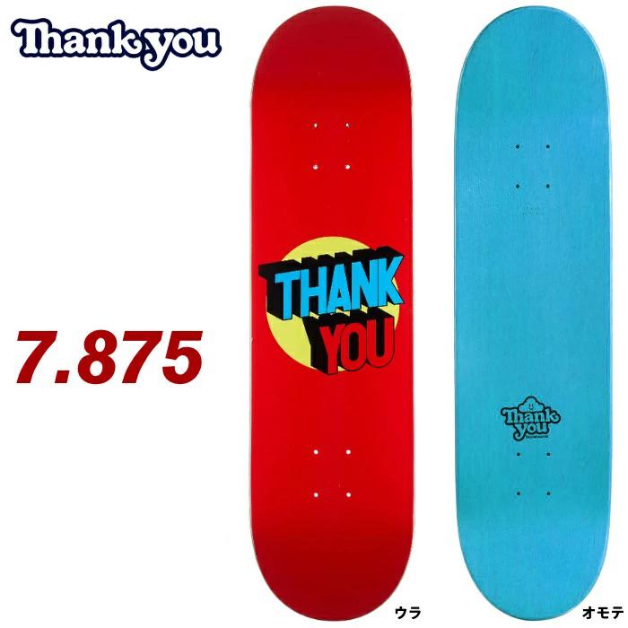 スケボー デッキ単品 スケートボード Thankyou サンキュー SPOT ON 7