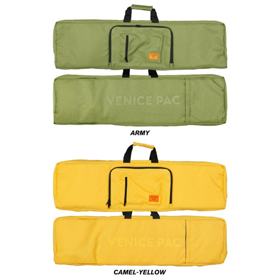 Venicepac ベニスパック スケートボードバッグ Carve Pac PET SIDE ZIP カーブパック サイドジップ リサイクルペット スケートボードバック｜maniac｜04