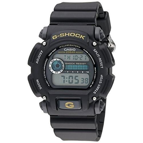 G-SHOCK ブラック デジタル時計 CASIO（カシオ） 腕時計 メンズ DW9052-1BCG Casio - Mens Blk Digital