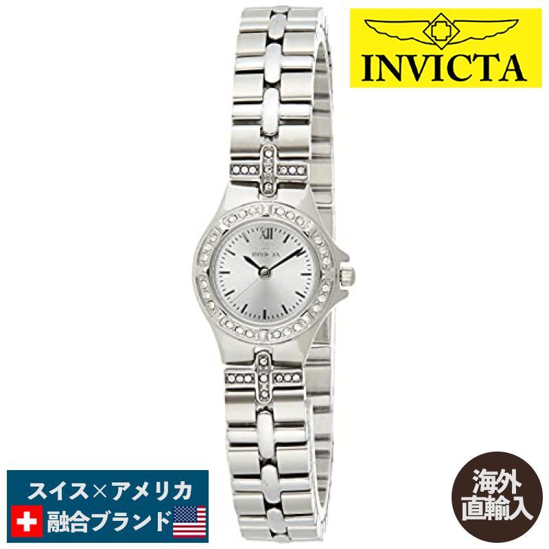 【福袋セール】 Women's Invicta 0132 インビクタ インヴィクタ 腕時計 0132 Accented Crystal Collection Wildflower 腕時計