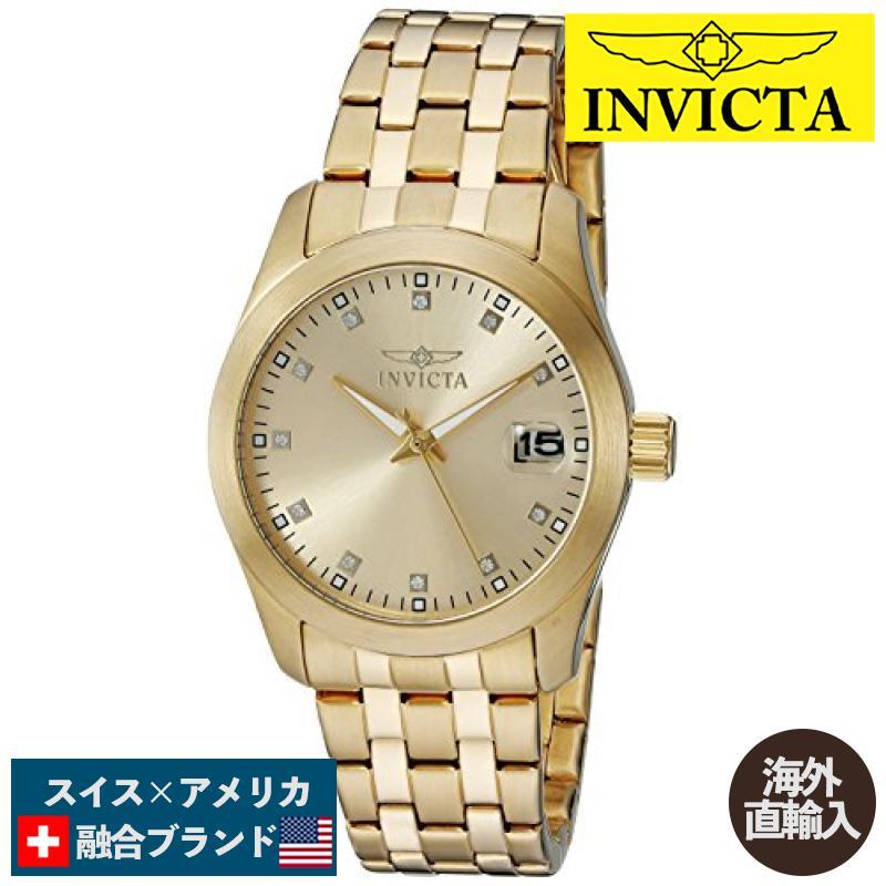 腕時計 インヴィクタ インビクタ 21492 Invicta Women's 21492 Wildflower 18k Gold Ion-Plated Stainl