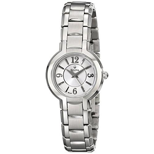 腕時計 ブローバ レディース 96L147 Bulova Women's 96L147 Dress Classic Round Stainless Steel Watch