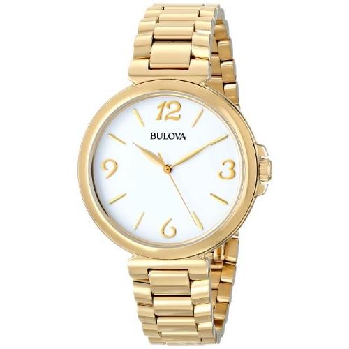 腕時計 ブローバ レディース 97L139 Bulova Women's 97L139 Analog Display Japanese Quartz Yellow Watc
