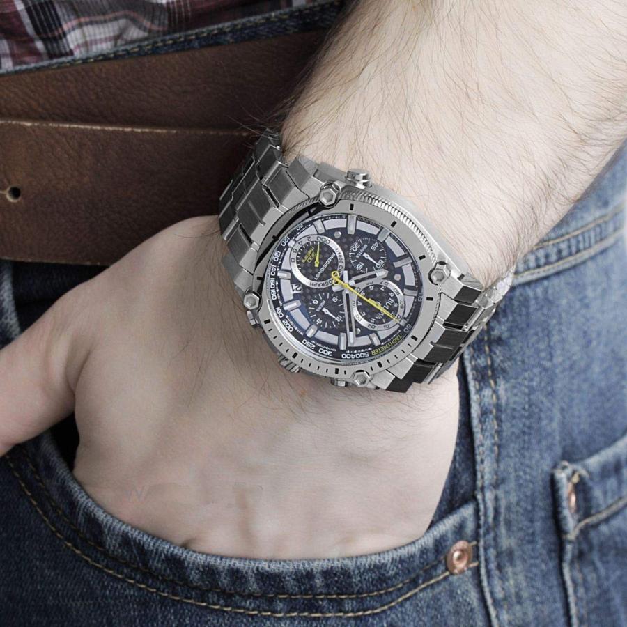 ブローバ Bulova プレシジョン Precisionist メンズ腕時計 ケース46.5mm 96B175 独自の262KHZ高性能プレシの画像