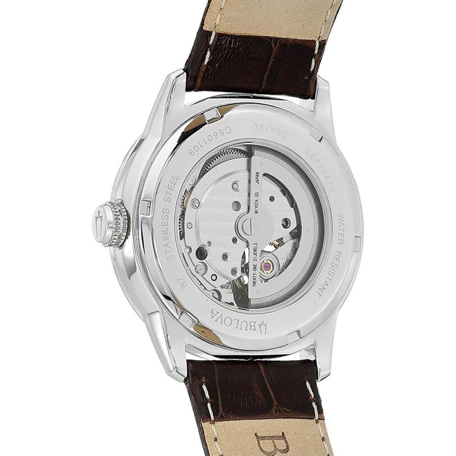 ブローバ Bulova サットン クラシック オートマチック メンズ腕時計 96A120の画像