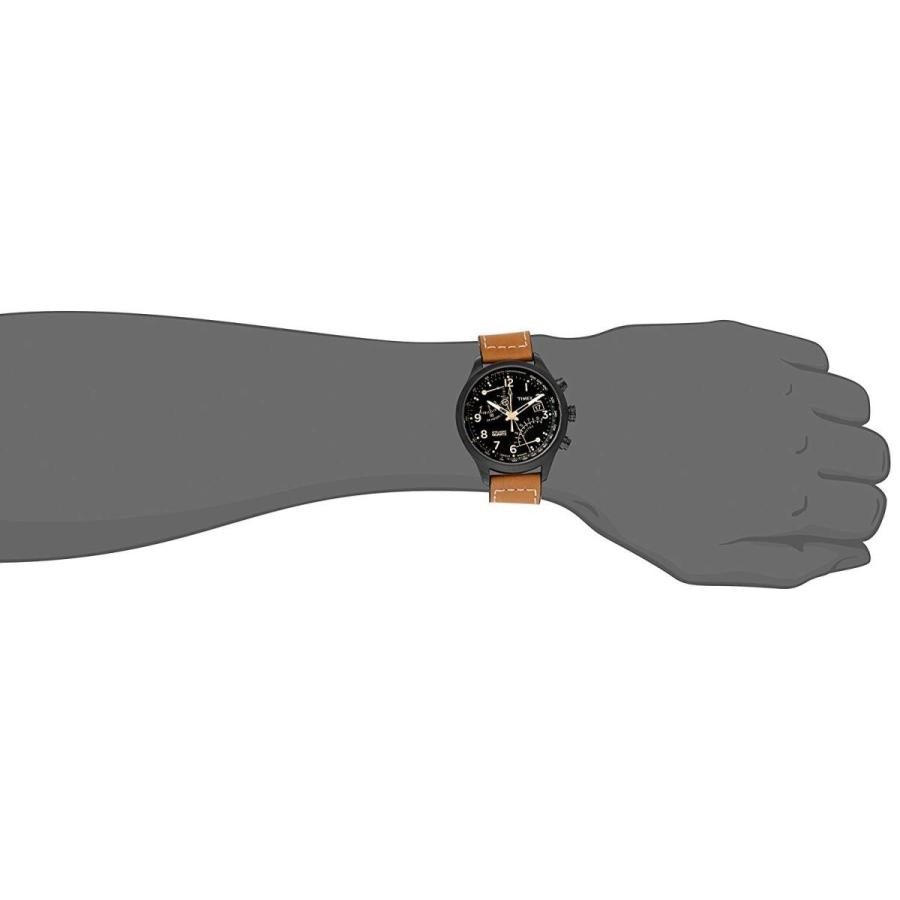 タイメックス クロノグラフ T2N700 メンズ 腕時計 TIMEX ブラック文字 