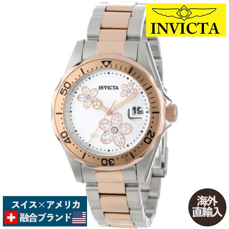 腕時計 インヴィクタ インビクタ 12507 Invicta Women's 12507 Pro Diver Silver Dial Crystal Accente