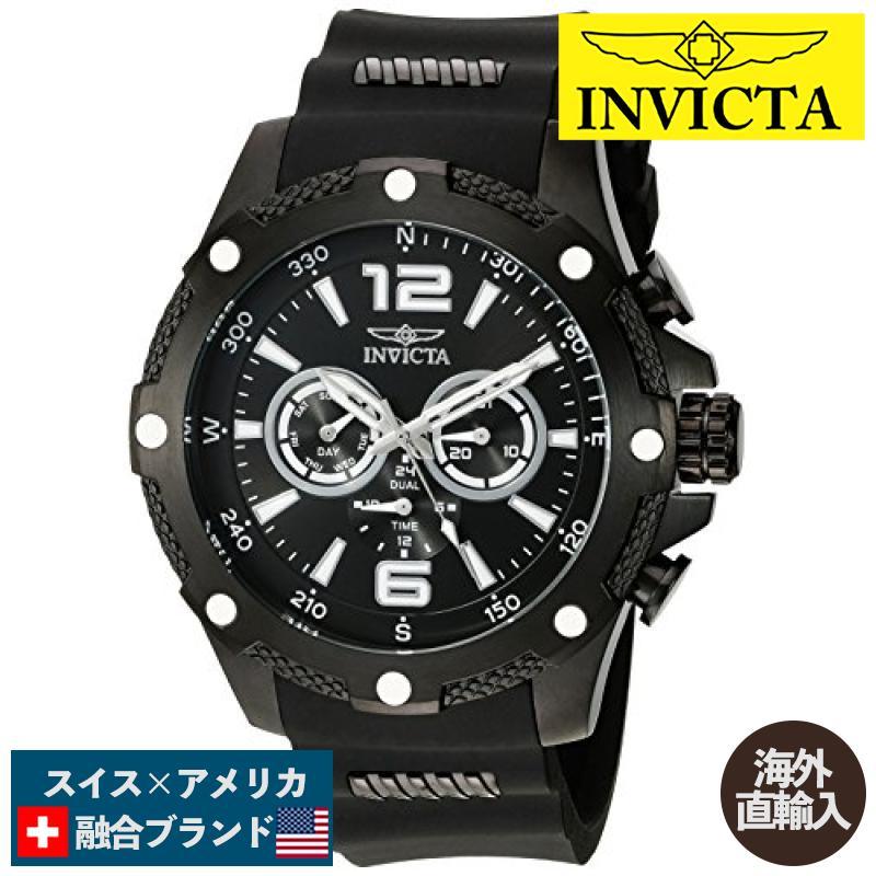 腕時計 インヴィクタ インビクタ 19662 Invicta Men's 19662 I-Force Analog Display Swiss Quartz Bla