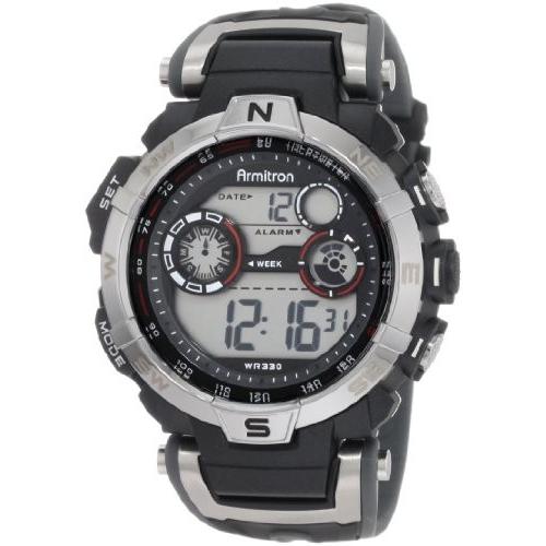 腕時計 アーミトロン メンズ 40/8231RDGY Armitron Sport Men's 408231RDGY Digital Watch｜maniacs-shop