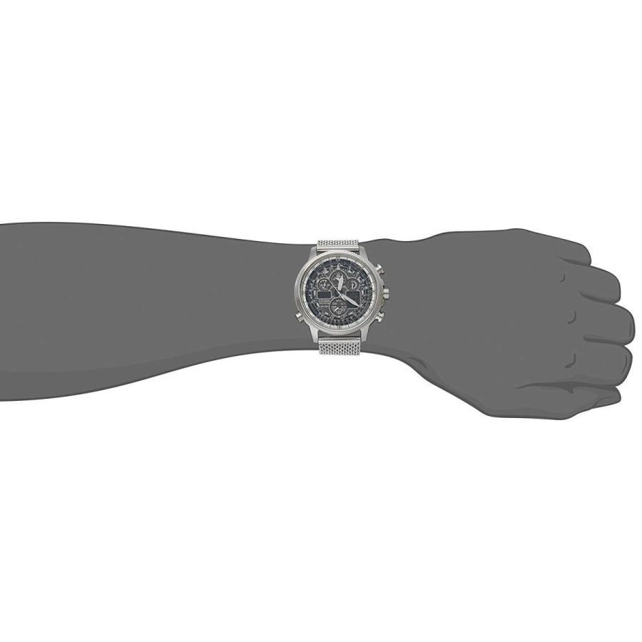 腕時計 シチズン 逆輸入 JY8030-83E Citizen Eco-Drive Atomic Timekeeping Pilot Watch with Chronograph,の画像