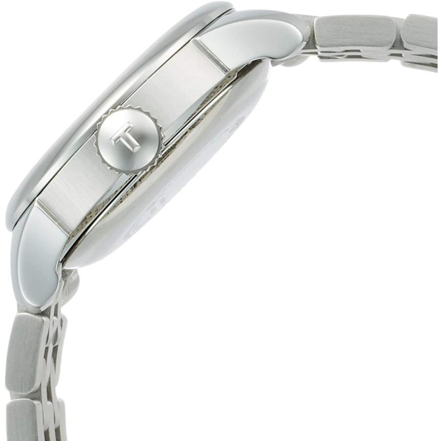 腕時計 ティソ レディース T41118333 Tissot womens Le Locle stainless-steel Dress Watch Grey T4111833の画像