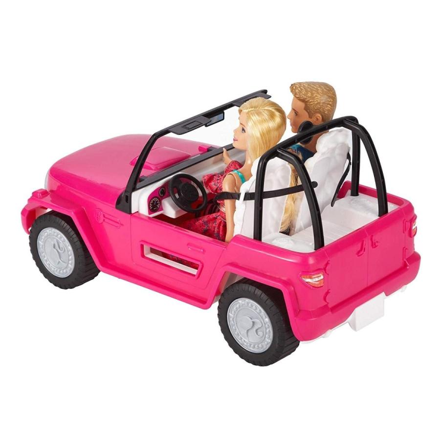 バービー Barbie ビーチクルーザー バービー人形とケンの人形 2人乗りのオープンカー ドライブ｜maniacs-shop｜04