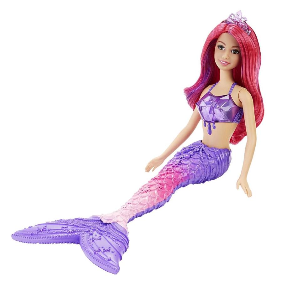 【公式】のネット通販 バービー バービー人形 ファンタジー DHM48 Barbie Mermaid Doll， Gem Fashion