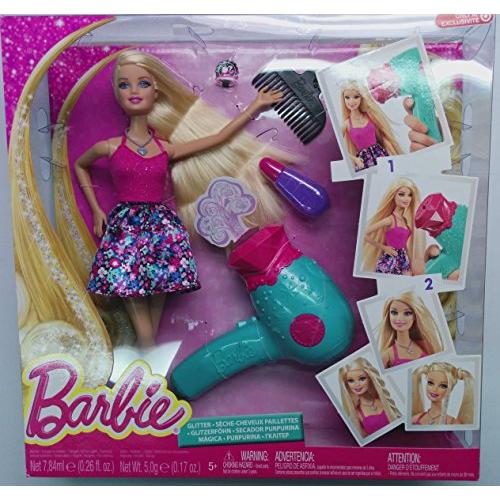 Barbie ヒョウ柄 ドライヤー Barbie（バービー） バービー人形 日本未発売 Hair-Tastic Barbie Hair