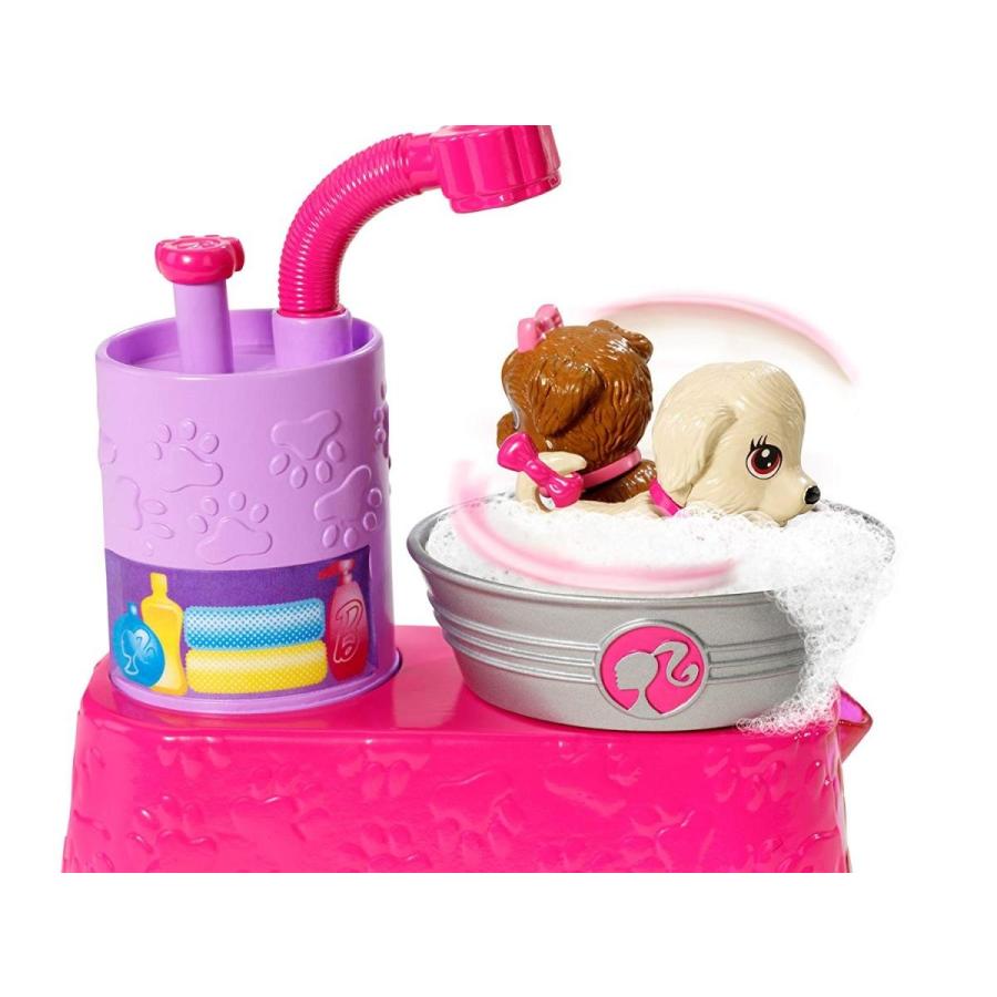 バービー バービー人形 日本未発売 W3153 Barbie Suds and Hugs Pups Playset_4