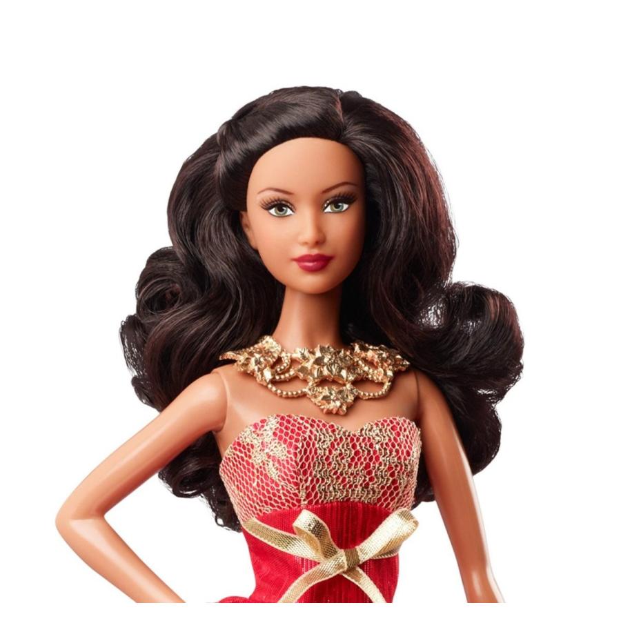 バービー バービー人形 日本未発売 BDH14 Barbie Collector 2014 Holiday African-American Doll_1