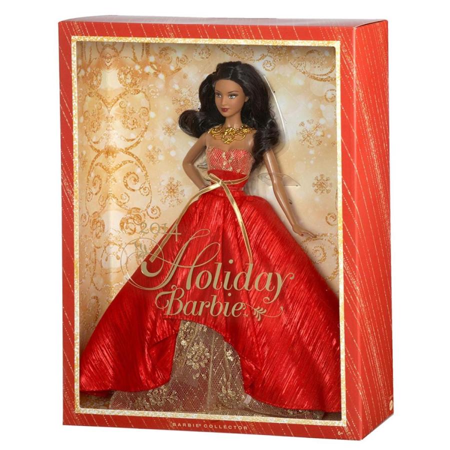 バービー バービー人形 日本未発売 BDH14 Barbie Collector 2014 Holiday African-American Doll_2