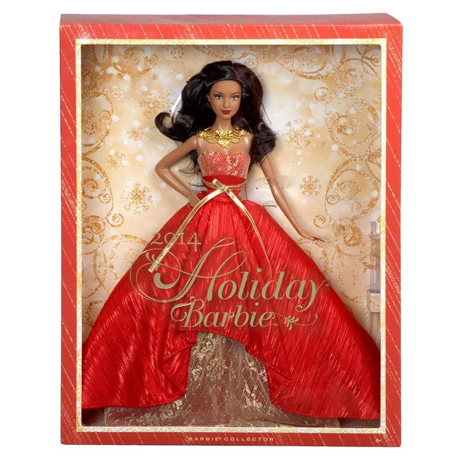 バービー バービー人形 日本未発売 BDH14 Barbie Collector 2014 Holiday African-American Doll_3