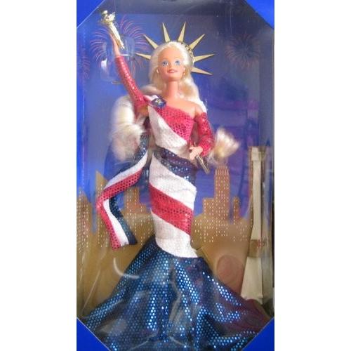 バービー バービー人形 バービーコレクター 14664 Barbie Statue of Liberty Limited Edition FAOの画像