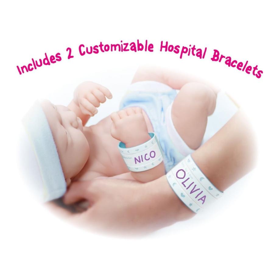 ジェーシートイズ 赤ちゃん おままごと 043657185515 8 piece Layette Baby Doll Gift Set | JC Toyの画像