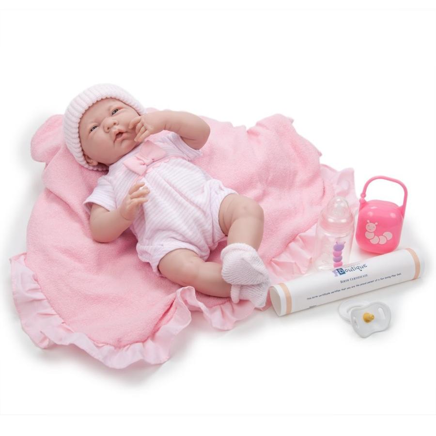 ジェーシートイズ 赤ちゃん おままごと 18780 15.5\" Realistic Soft Body La Newborn Doll | JC Toyの画像