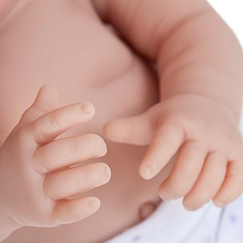 JCトイズ JC Toys リアルな新生児 女の赤ちゃん 約24センチ 人形 ベビードール ニットの衣装、帽子_3