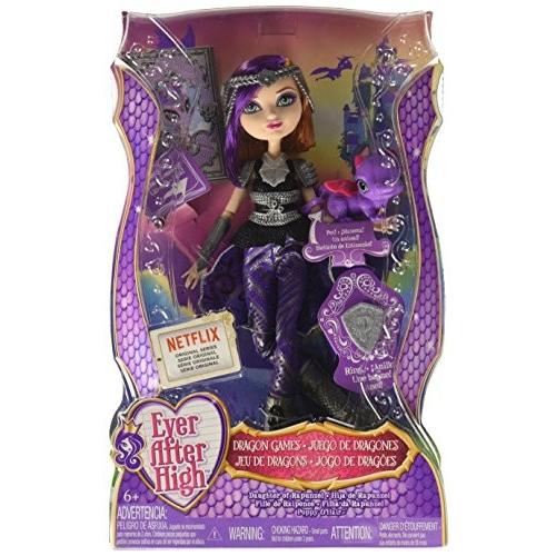 エバーアフターハイ 人形 ドール DHF35 Ever After High Dragon Games Poppy OHair Doll