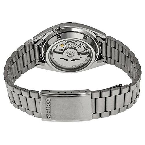 腕時計 セイコー メンズ SNXS75 Seiko 5 Men's SNXS75 Automatic Grey Dial Stainless-Steel Bracelet Watcの画像