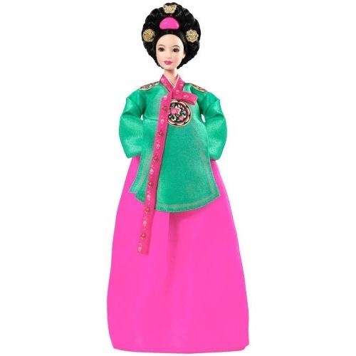 バービー Barbie 韓服を着たバービー Dolls of the Worldプリンセスコレクション ピンクラベル B5870