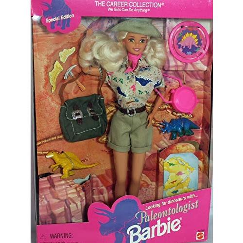 Barbie - バービー バービーあやつり人形 バービーキャリア 17240 Doll Paleontologist Special Edition Blon 人形-おもちゃ