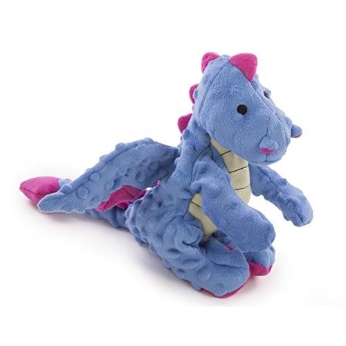 犬手あそび ドッグトイ 形づくる 770637 goDog Bubble Plush Dragons Squeaky Dog Toy, Chew Gua おもちゃ-犬用品-ペット用品、生き物