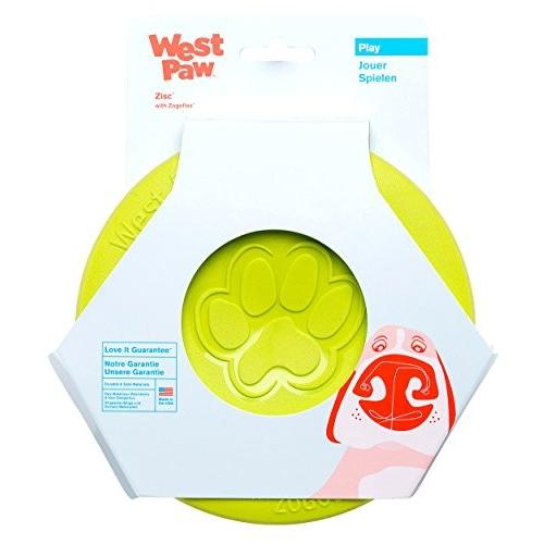犬手あそび ドッグトイ 形づくる ZG030GRN WEST PAW Zogoflex Zisc Dog Flying Disc, High Flyin おもちゃ-ペット用品、生き物
