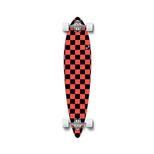 ロングスケートボード スケボー 海外モデル Complete - Pintail - PT000 Yocaher Blank/Checker C
