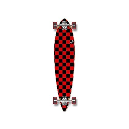 ロングスケートボード スケボー 海外モデル Complete - Pintail - PT000 Yocaher Blank/Checker C