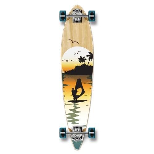 ロングスケートボード スケボー 海外モデル P-NSurfer-Com Yocaher Beach Series Complete Pintai